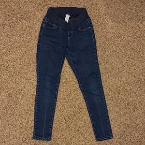 Planet Motherhood Dark Blue Skinny Jeans